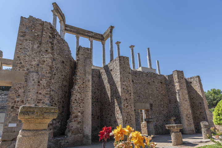 Badajoz - Mérida 004 - Teatro Romano.jpg